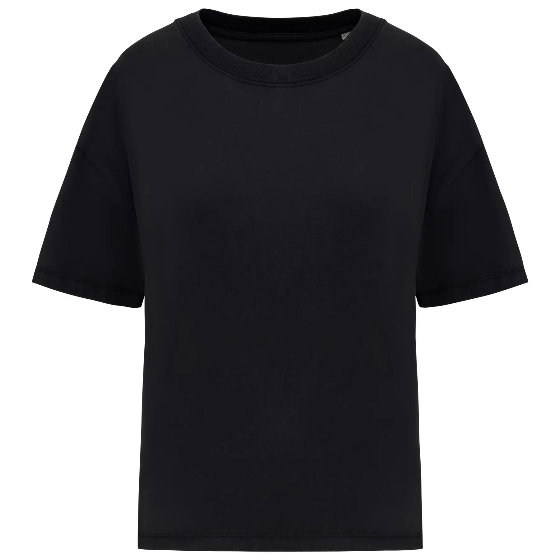 Native Spirit Women's Noir Oversized Washed Eco-Friendly T-Shirt