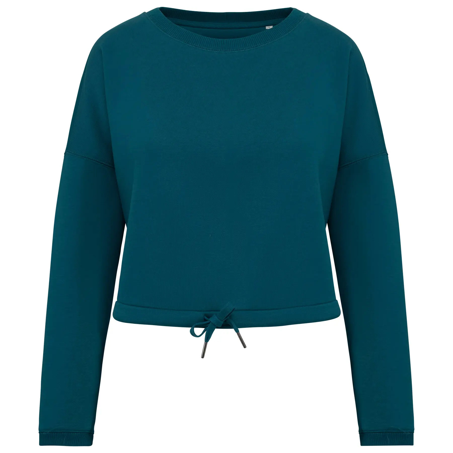 Native Spirit Women's Vert Oversized Cropped Eco-Friendly Sweatshirt For