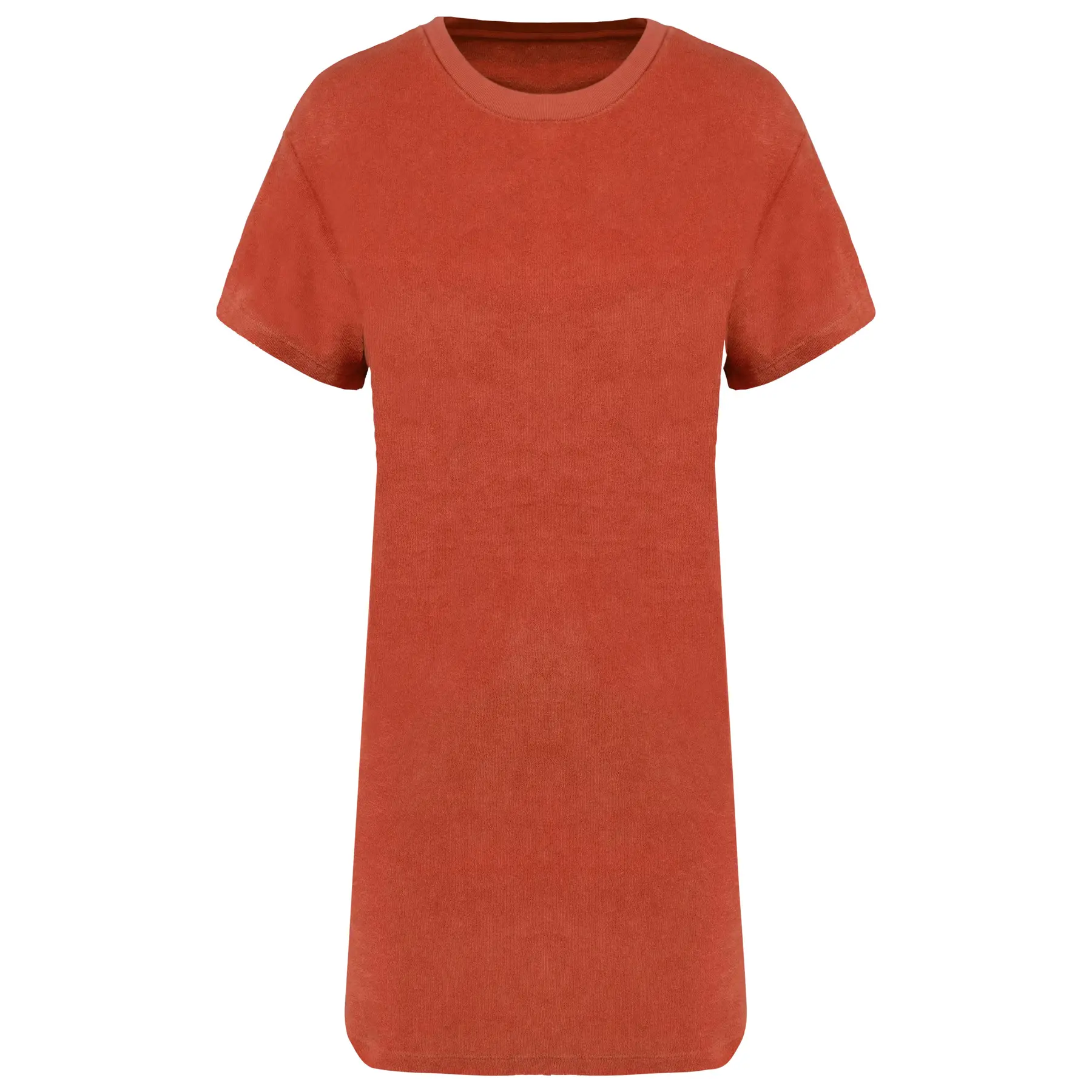 Nachhaltiges Damen T-Shirt Kleid aus Frottier mit Schulter Native Spirit