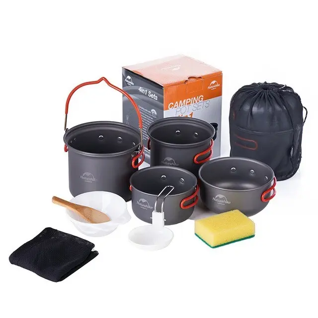 Naturehike Unisex Gris Kitchen Set Flay