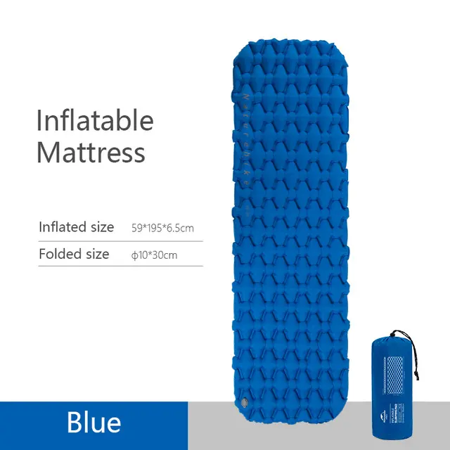Naturehike Unisex Bleu Inflatable Mattress Kenai