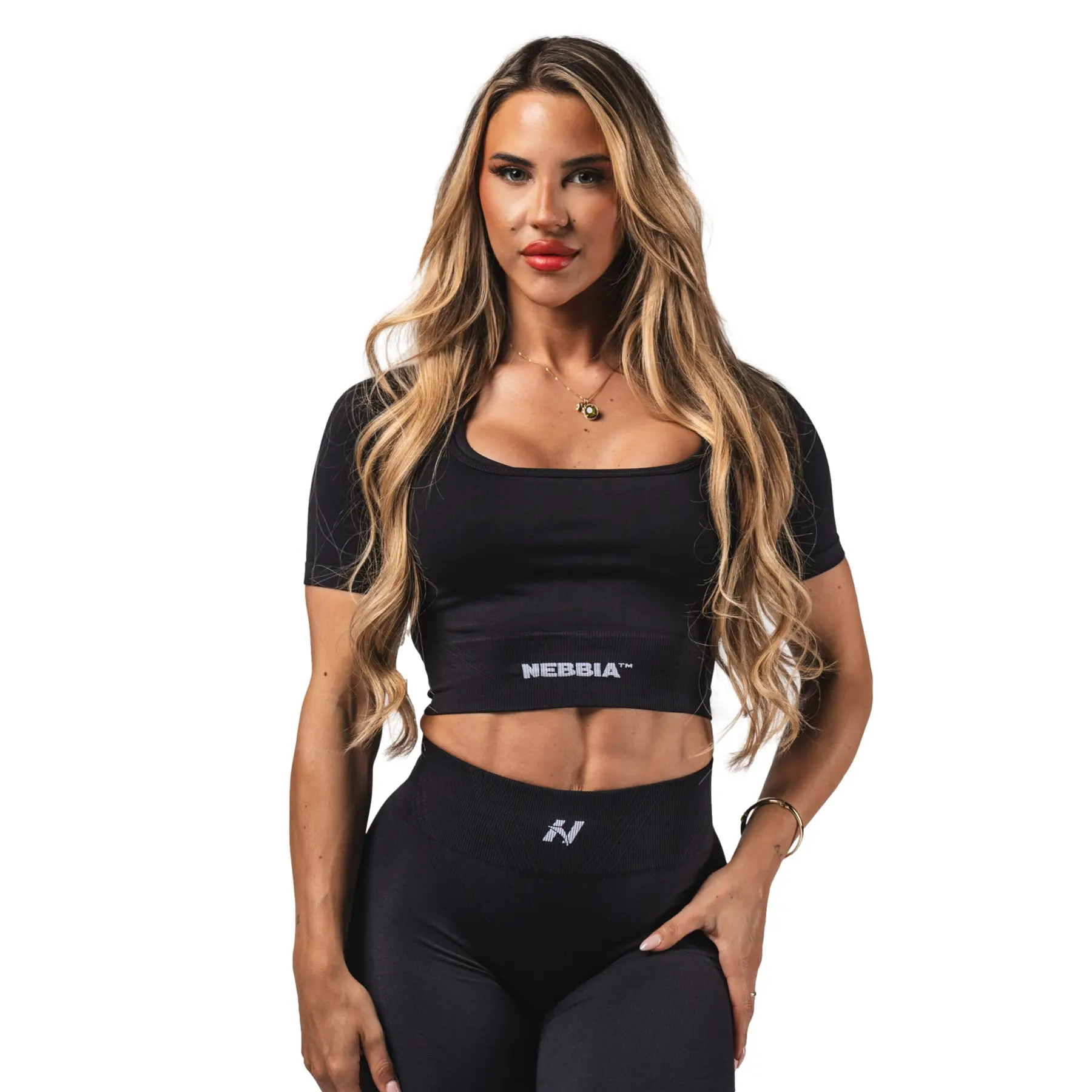 Women's T-shirt Nebbia Flow Seamless Shaping