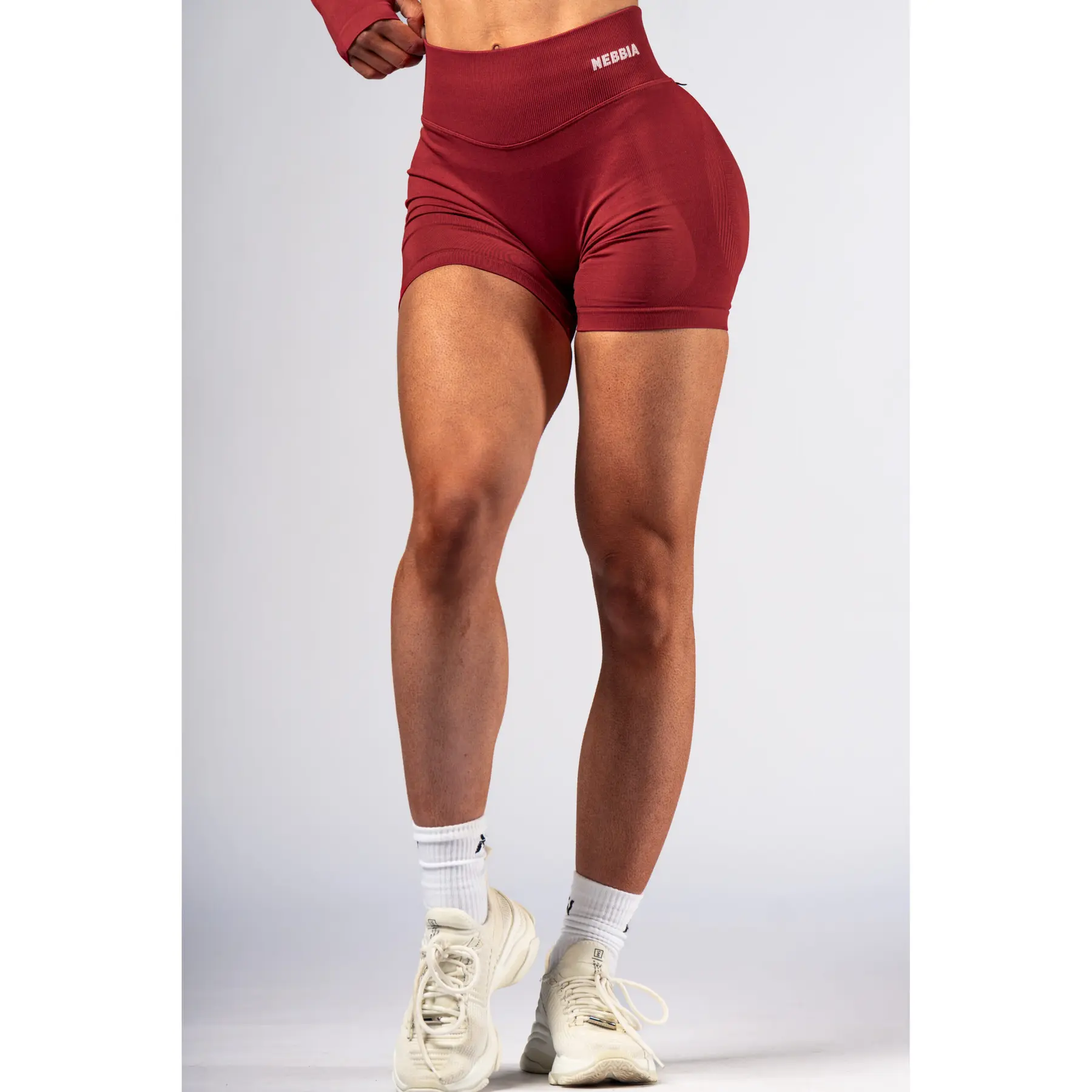 Women's high-waisted shorts Nebbia Power