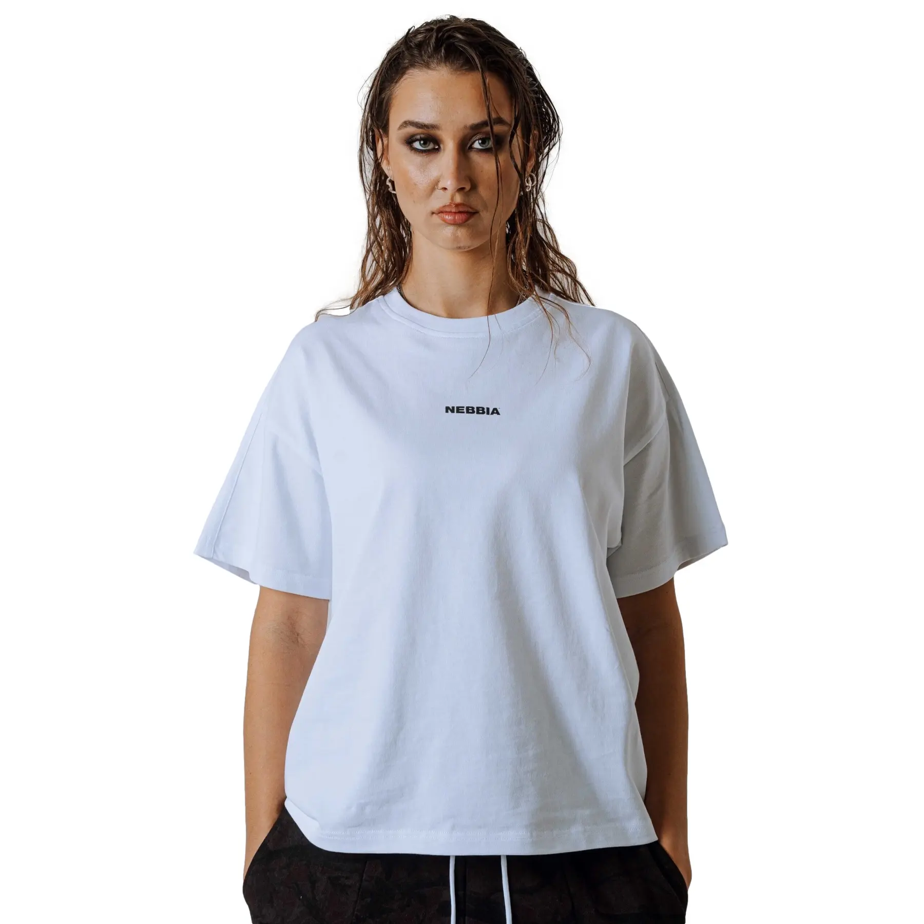 Damen T-Shirt Nebbia Power