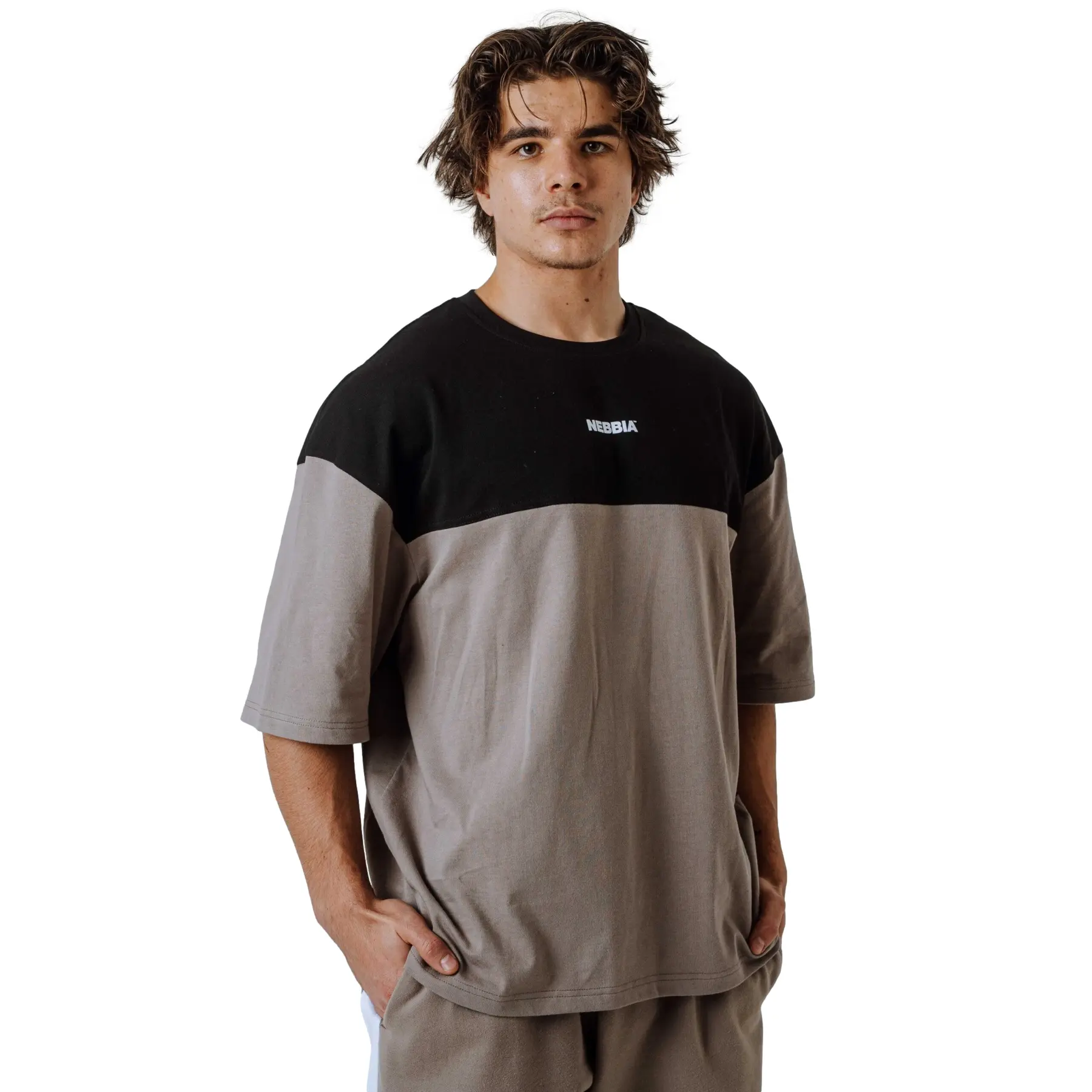 T-shirt Nebbia Power Oversized
