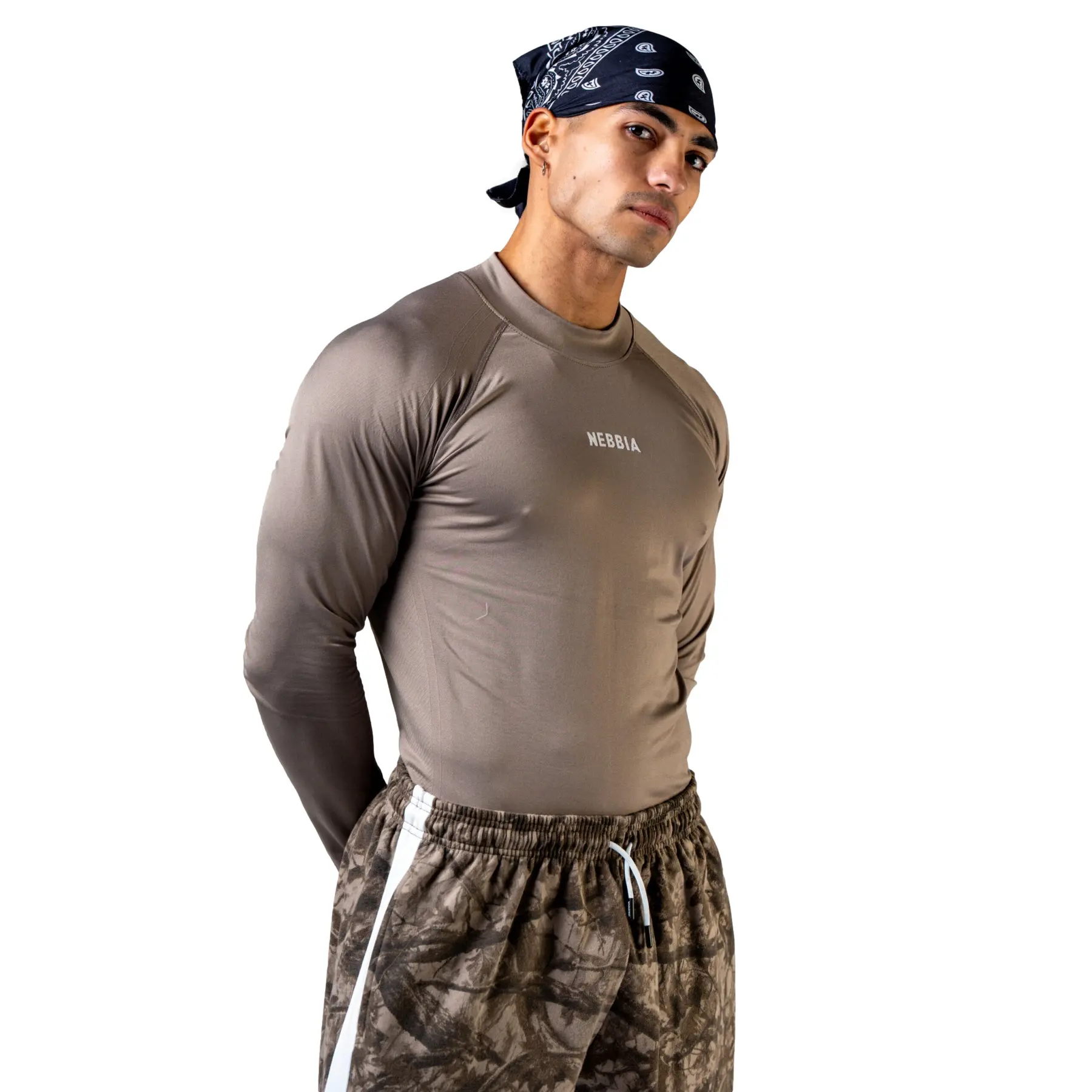 Langarm-T-Shirt Nebbia Power Seamless