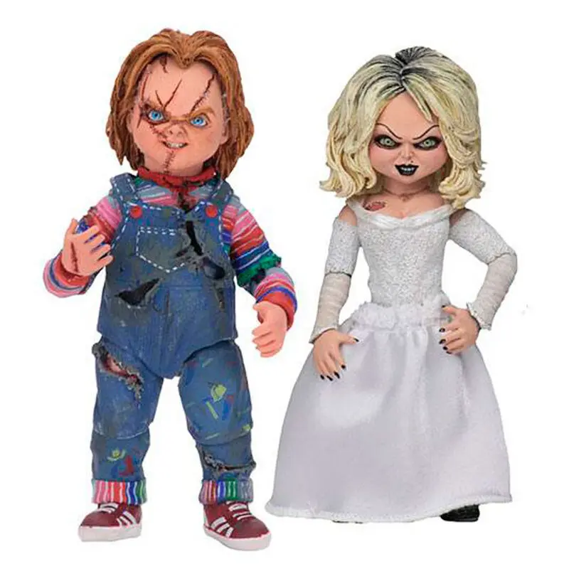 0634482421147 - Figurine The Bride of Chucky Tiffany & Chucky