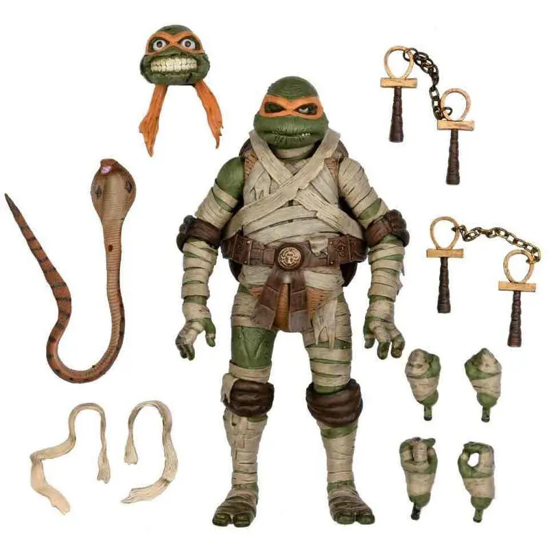 0634482541876 - Figurine Ninja Turtles as the Mummy Michelangelo