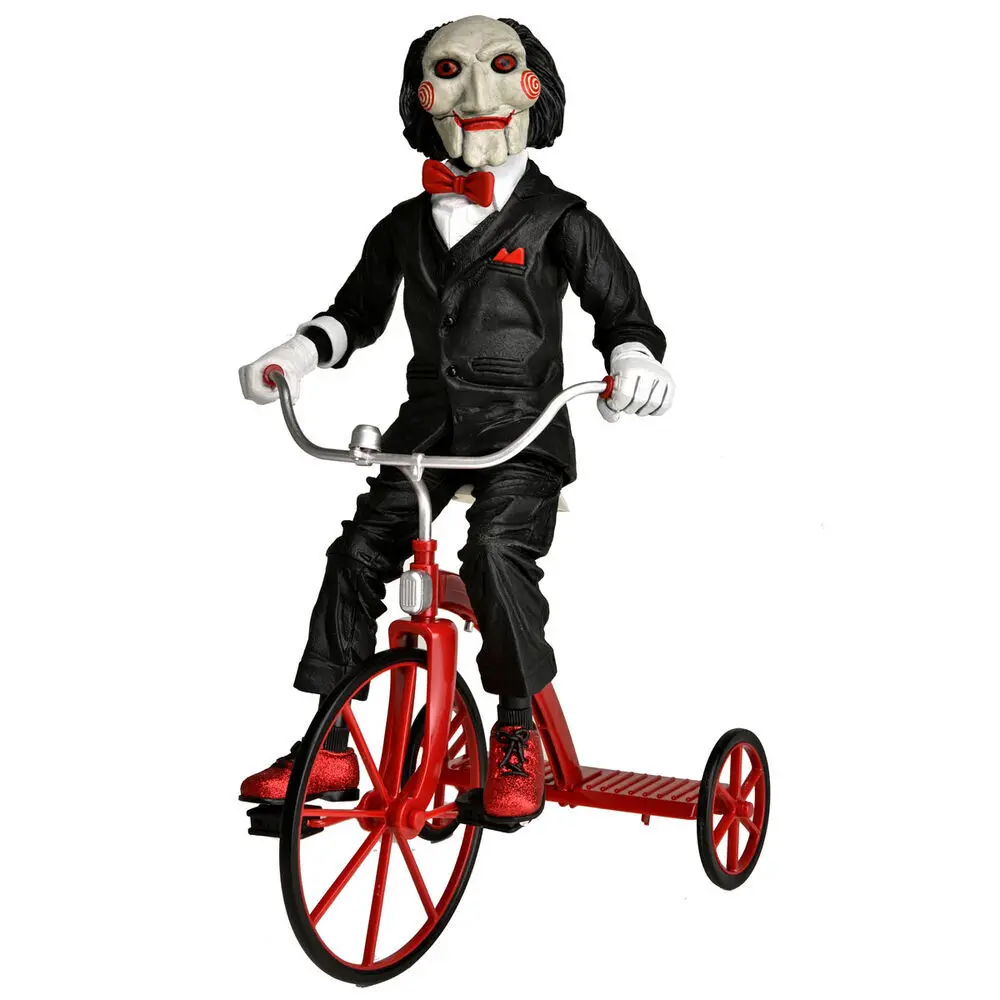 Figur mit Ton NECA Saw Billy The Puppet on Tricycle