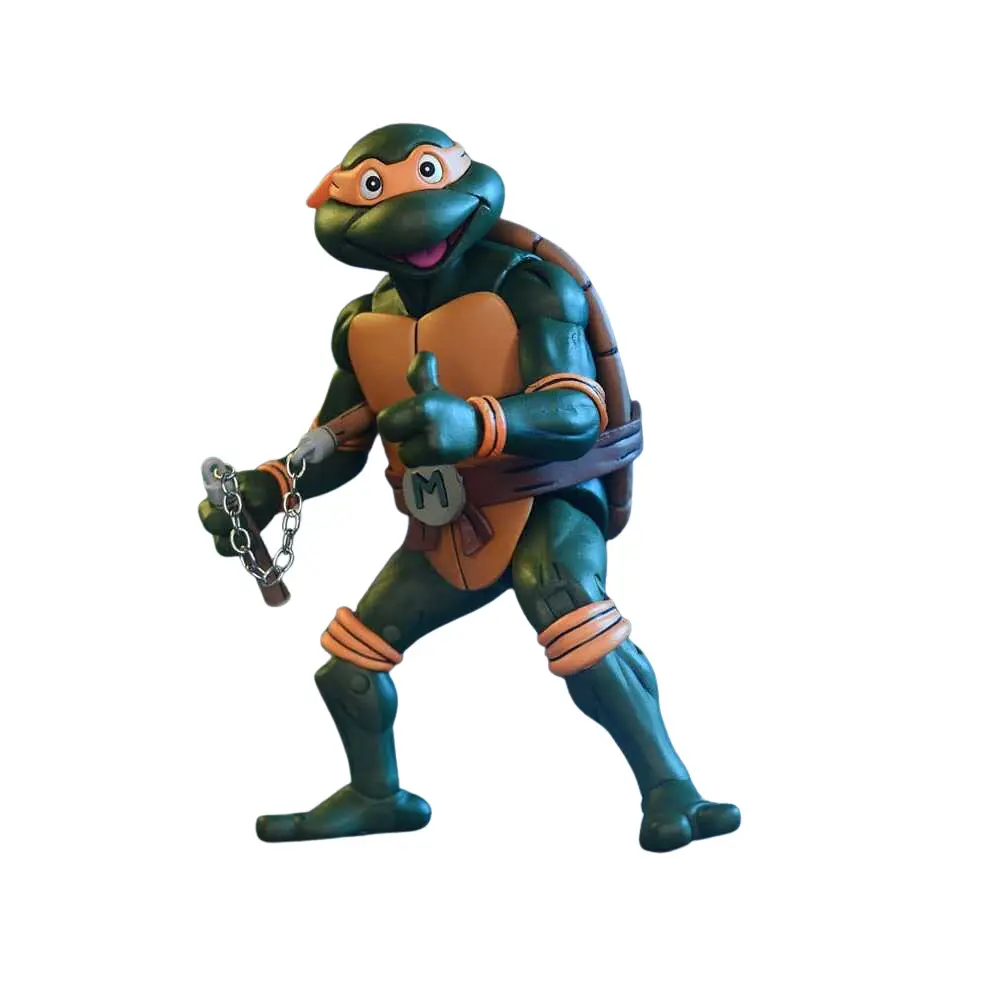 Sammlerfigur NECA Tortues Ninja (Cartoon) Ultimate Michelangelo VHS