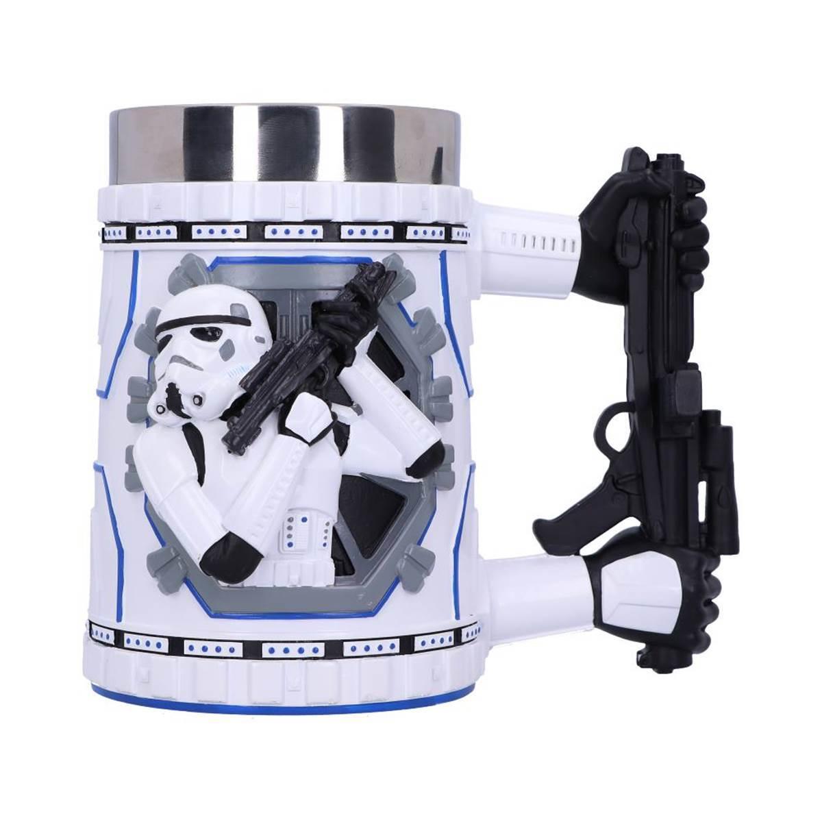 0801269146641 - - Stormtrooper Tankard 18cm - Becher