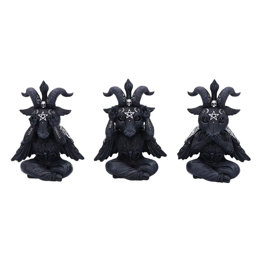 Verzamelaarsbeeldje Nemesis Now Cult Cuties Three Wise Baphoboo