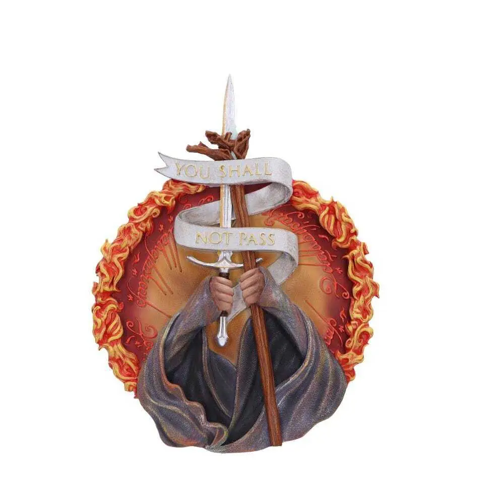 Nemesis Now Unisex Arancione Decorazione Murale Le Seigneur Des Anneaux You Shall Not Pass