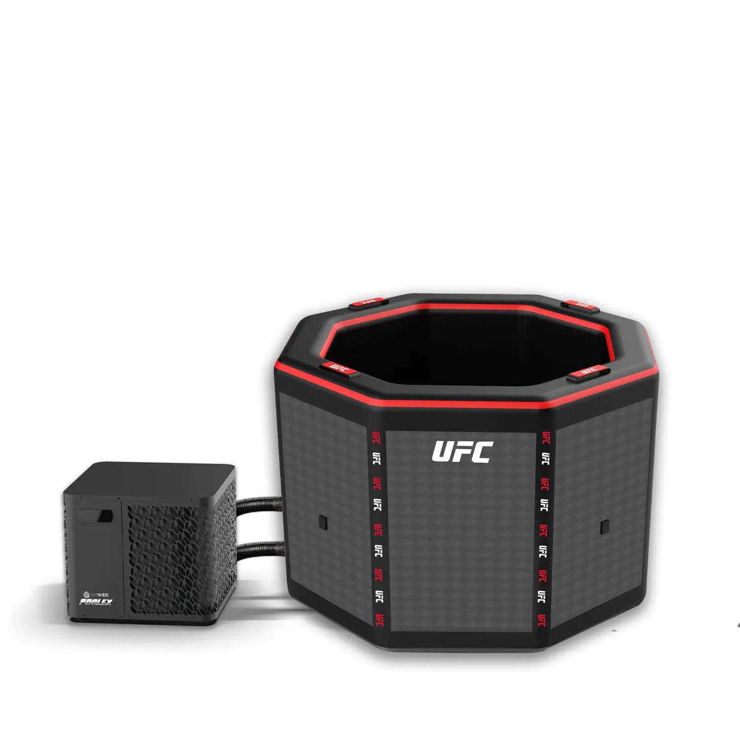 Octagonal Ice Recovery Bath with Chillers and Stairs NetSpa UFC Ospa 5