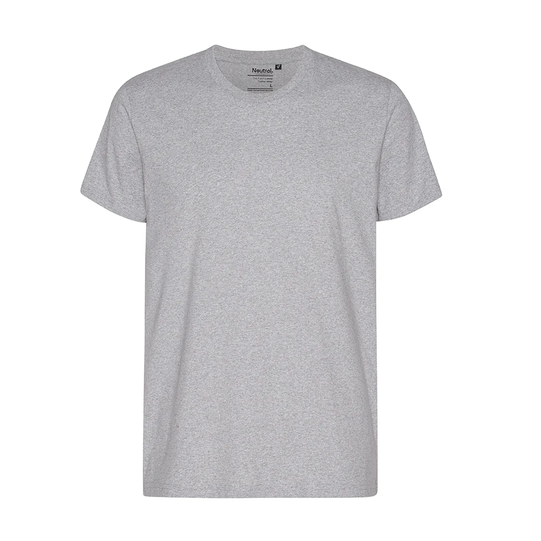 Recycled cotton T-shirt Neutral