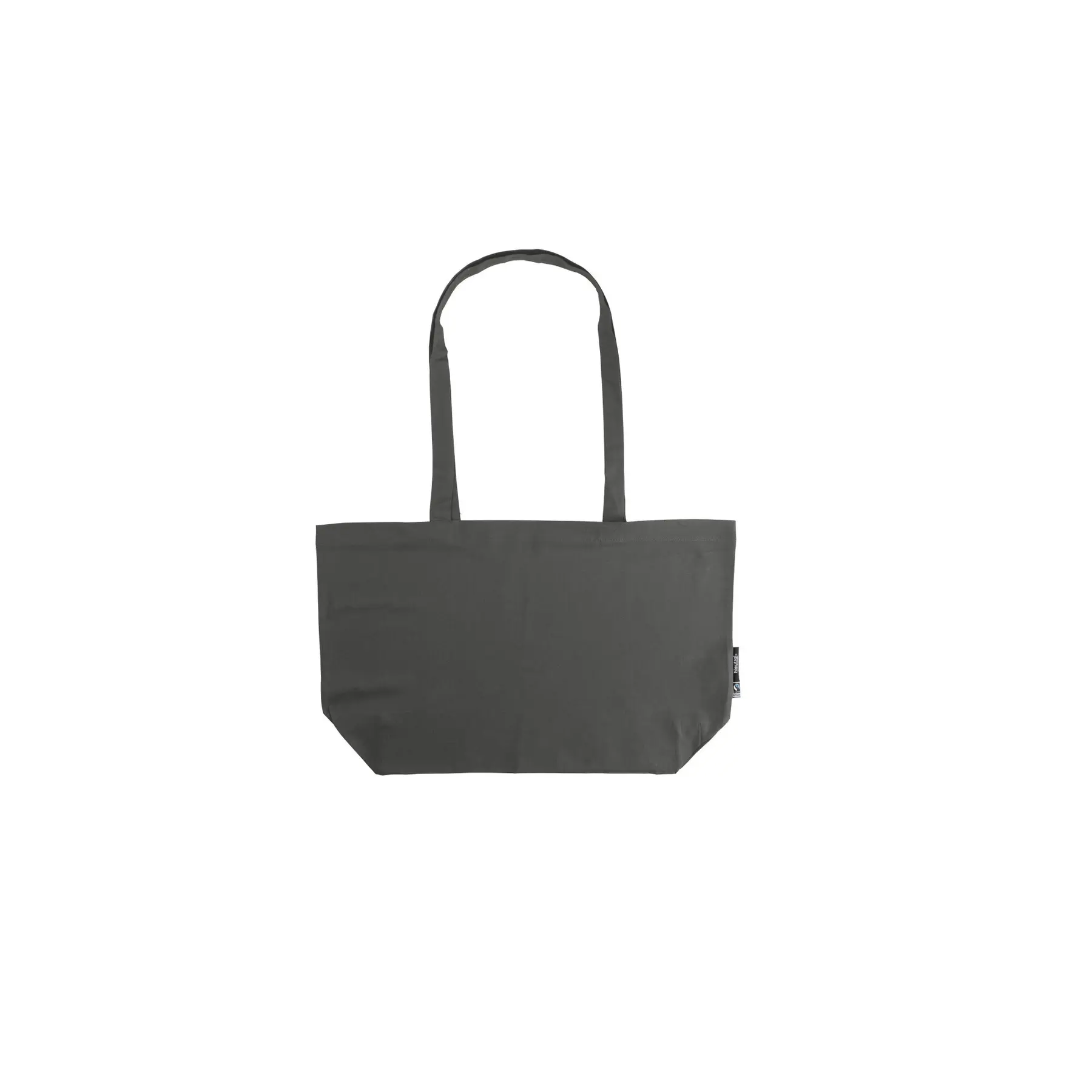 Neutral Unisex Gris Tote Bag With Gusset