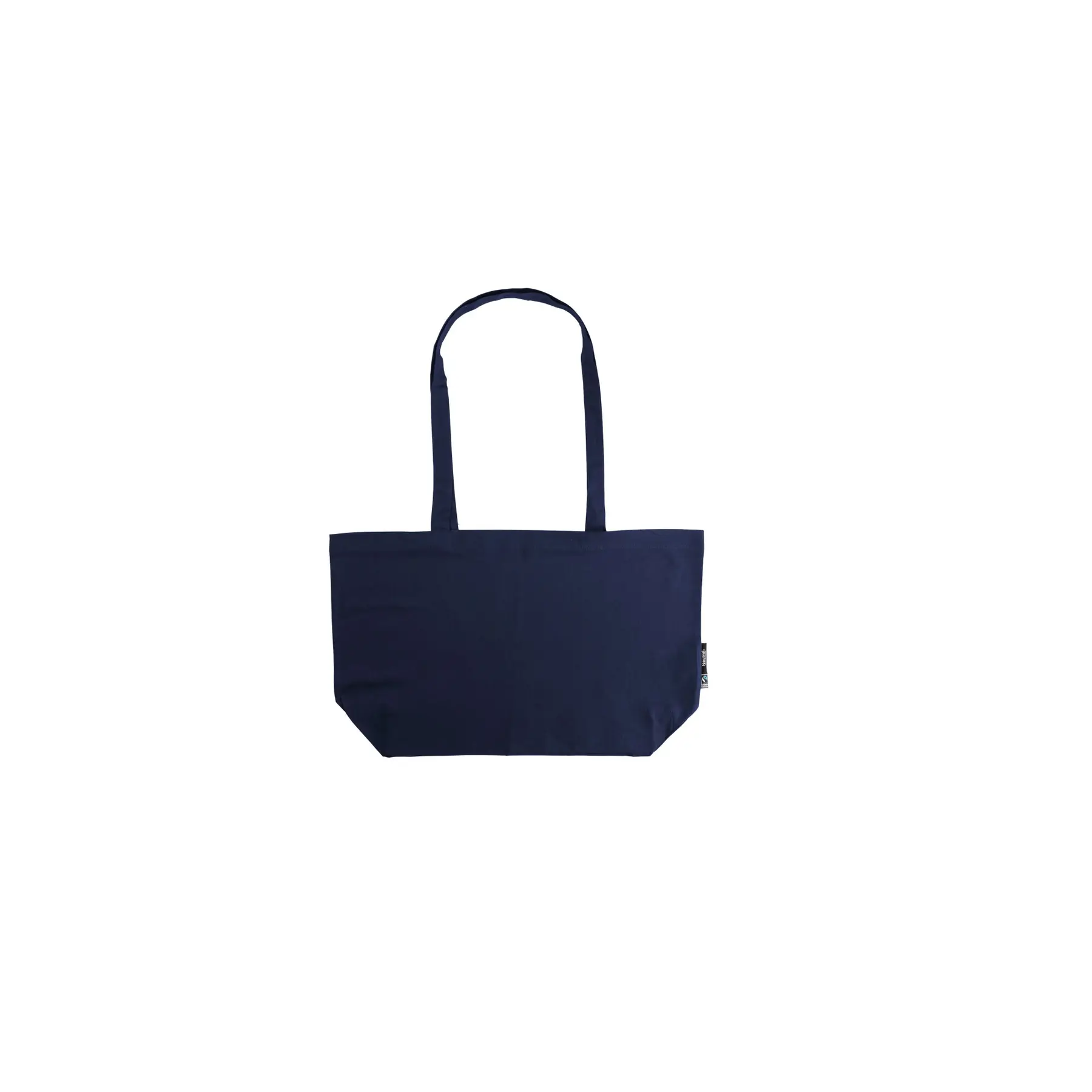 Neutral Unisex Bleu Tote Bag With Gusset
