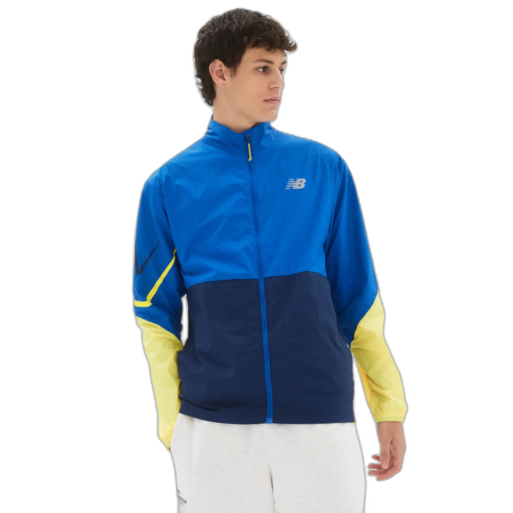 Faltbare Regenjacke New Balance Graphic Impact