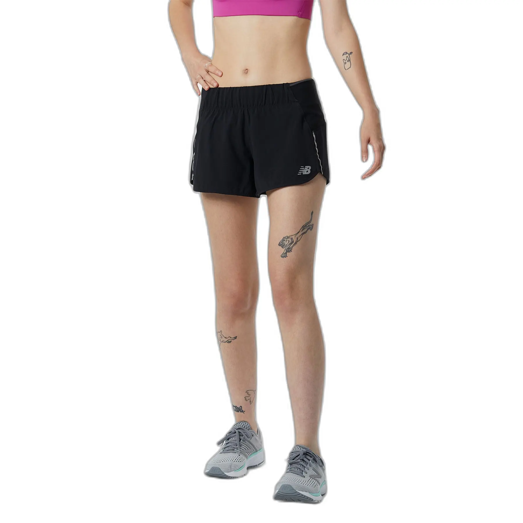 Laufshorts Damen new balance impact 3in