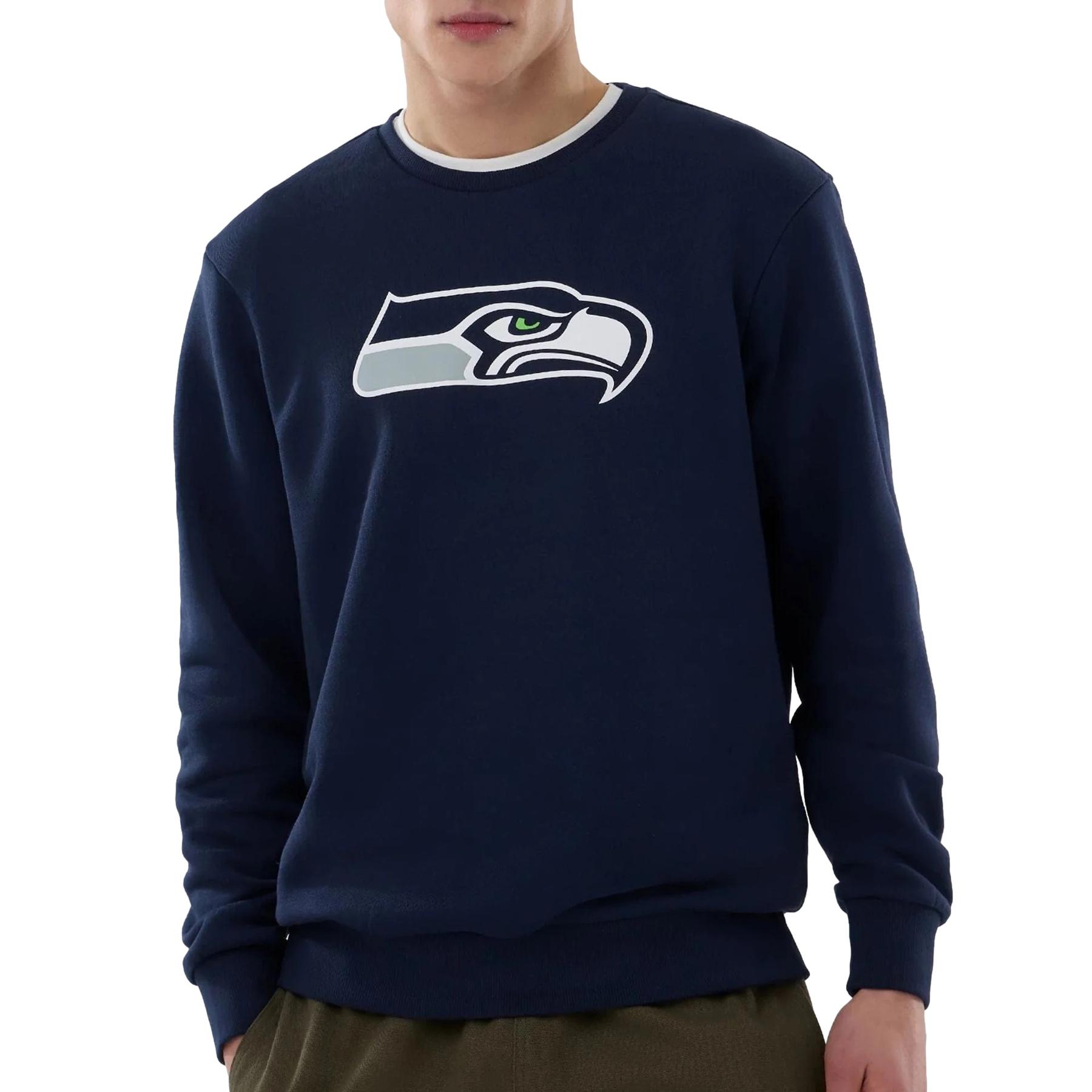 0198357969764 - Seahawks Sweatshirt NOS NFL Crew OSB