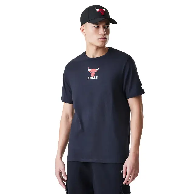 T-shirt con logo New Era NBA Chicago Bulls