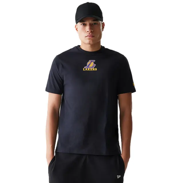 T-shirt con logo New Era NBA Los Angeles Lakers