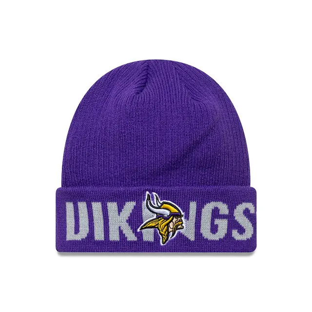 0198759557385 - Minnesota Vikings Mütze Wordmark