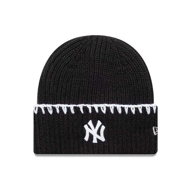 0198759558054 - Damenmütze New York Yankees Chunky Topstich