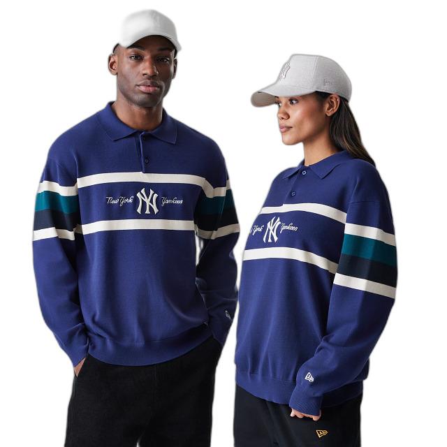 0198977921937 - Langarm-Polo New York Yankees MLB