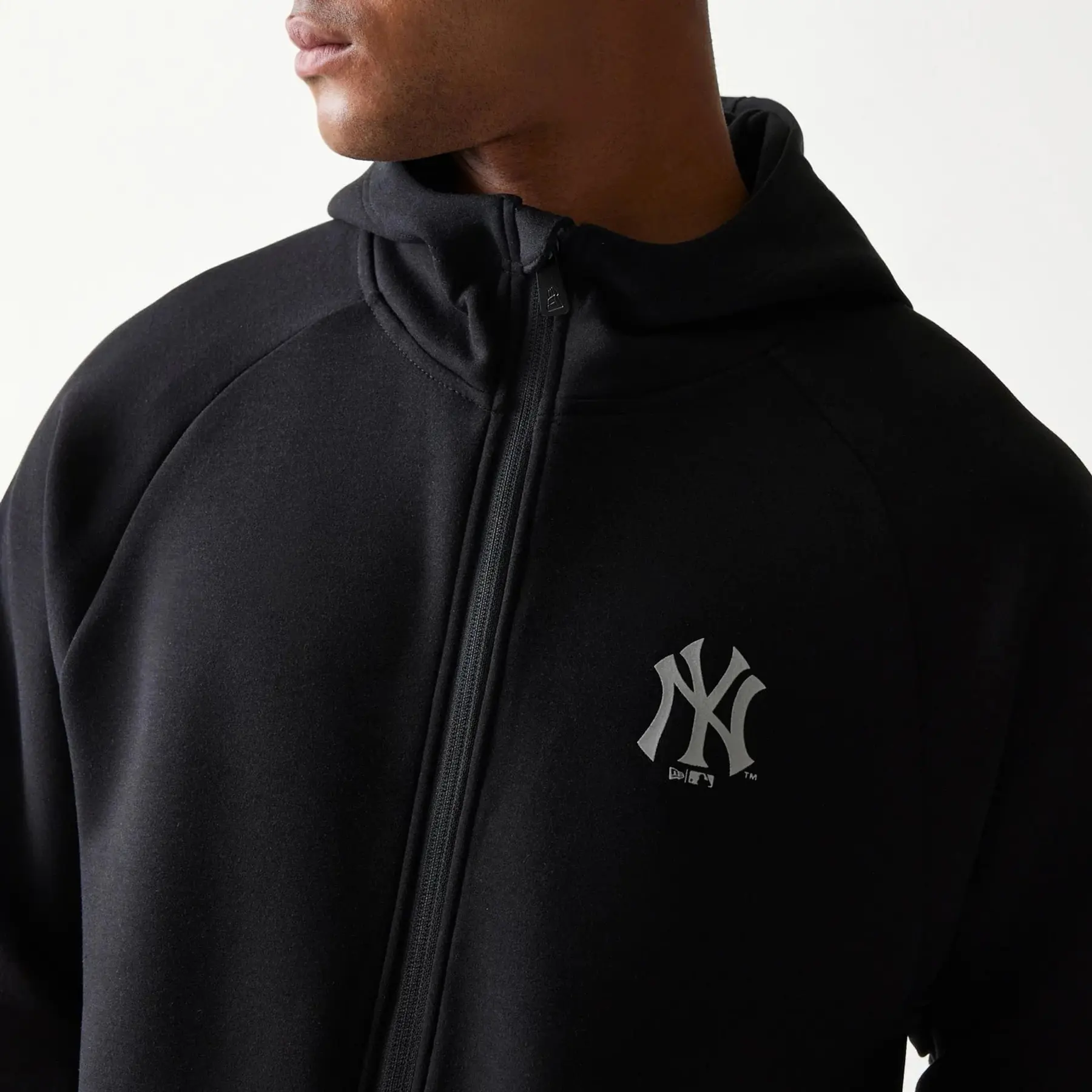 Felpa con cappuccio zip New York Yankees New Era MLB Core Plus
