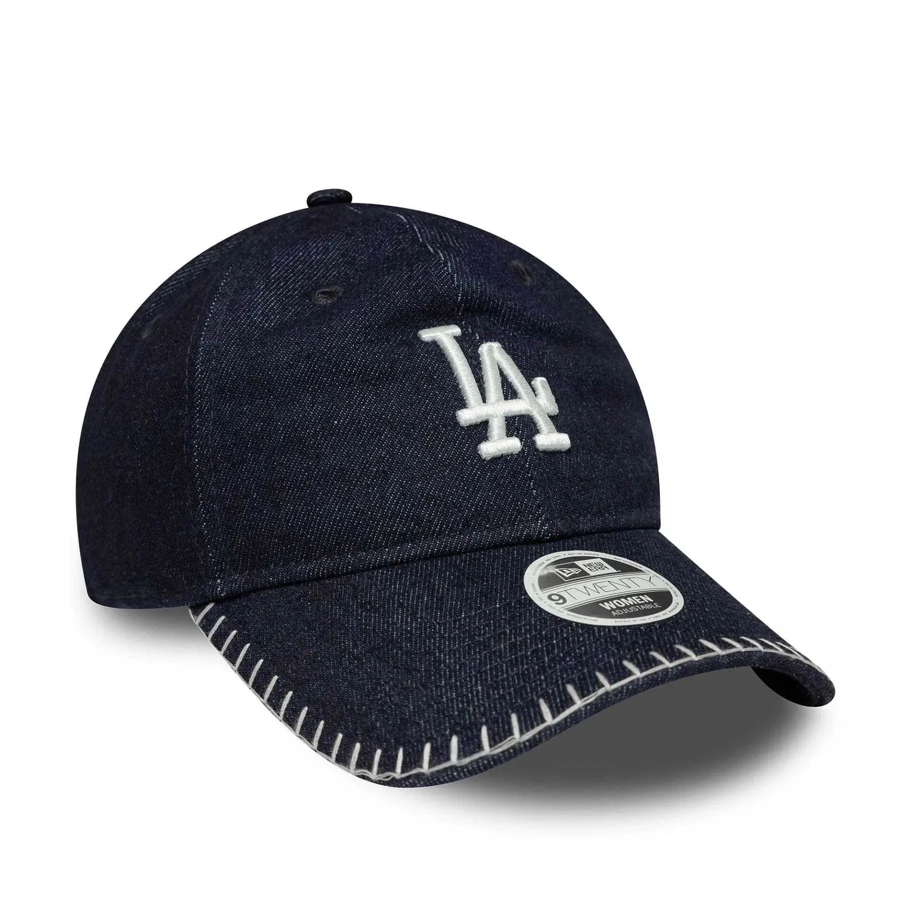 New York Mets Baseballcap für Frauen New Era 9Forty Denim stitch