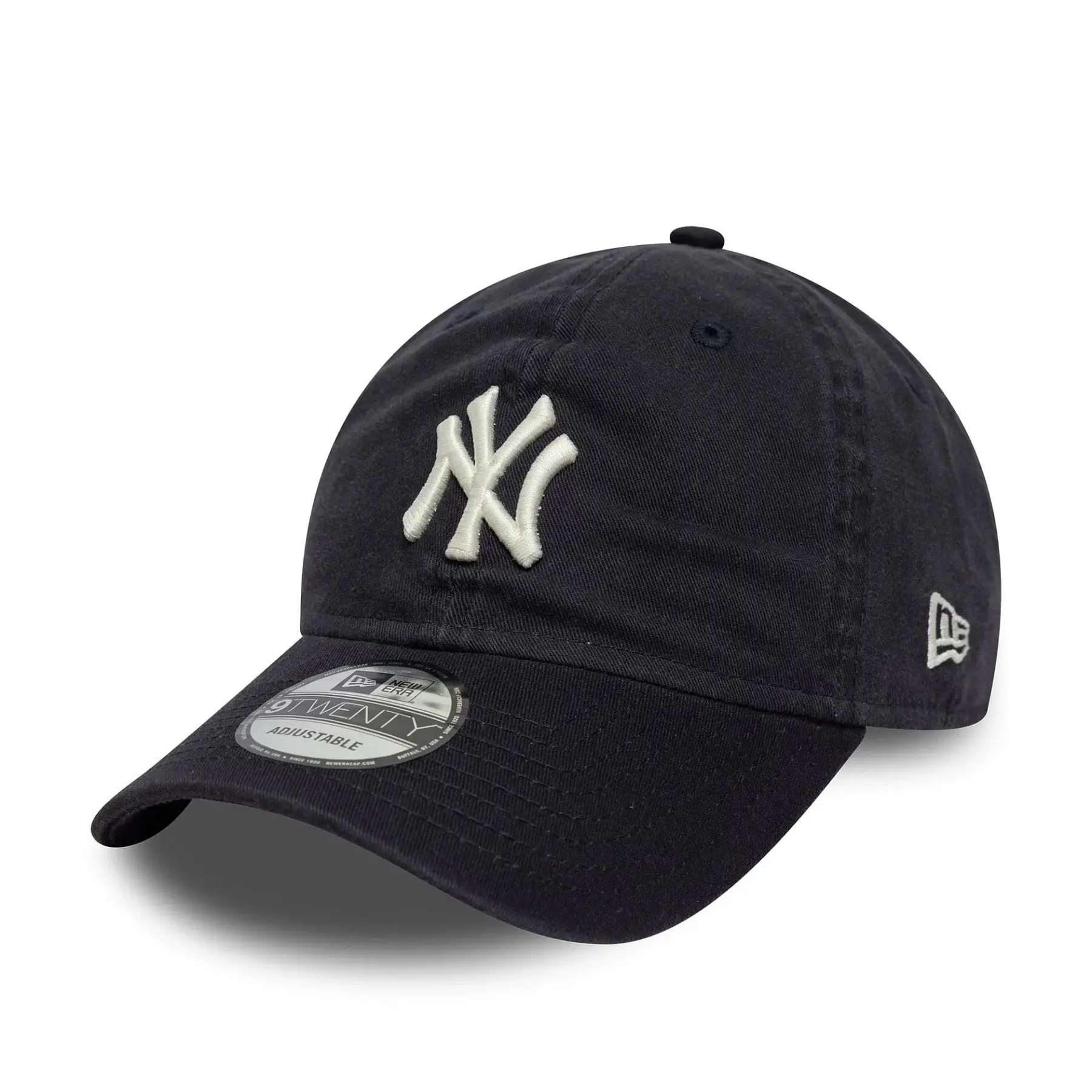 New Era Women's Bleu New York Yankees Baseball Cap 9Twenty Washed Script