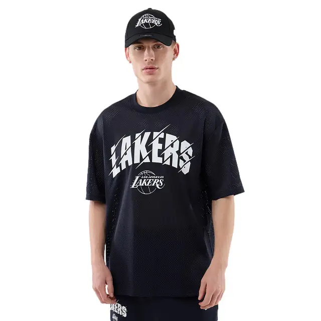 T-shirt New Era Los Angeles Lakers NBA Core Plus Mesh
