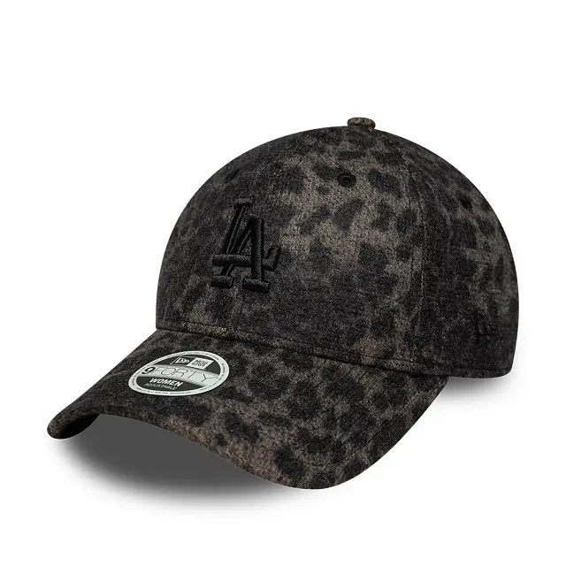 Los Angeles Dodgers Baseballkappe Für Damen New Era 9Forty Cosy Leopard
