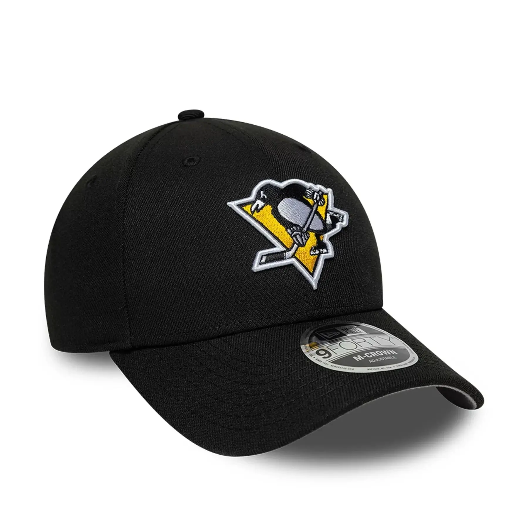 New Era Noir Pittsburgh Penguins Baseball Cap 9Forty Nhl Team