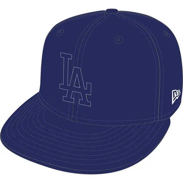 0196500673117 - Snapback Cap Los Angeles Dodgers League Champions 9Fifty
