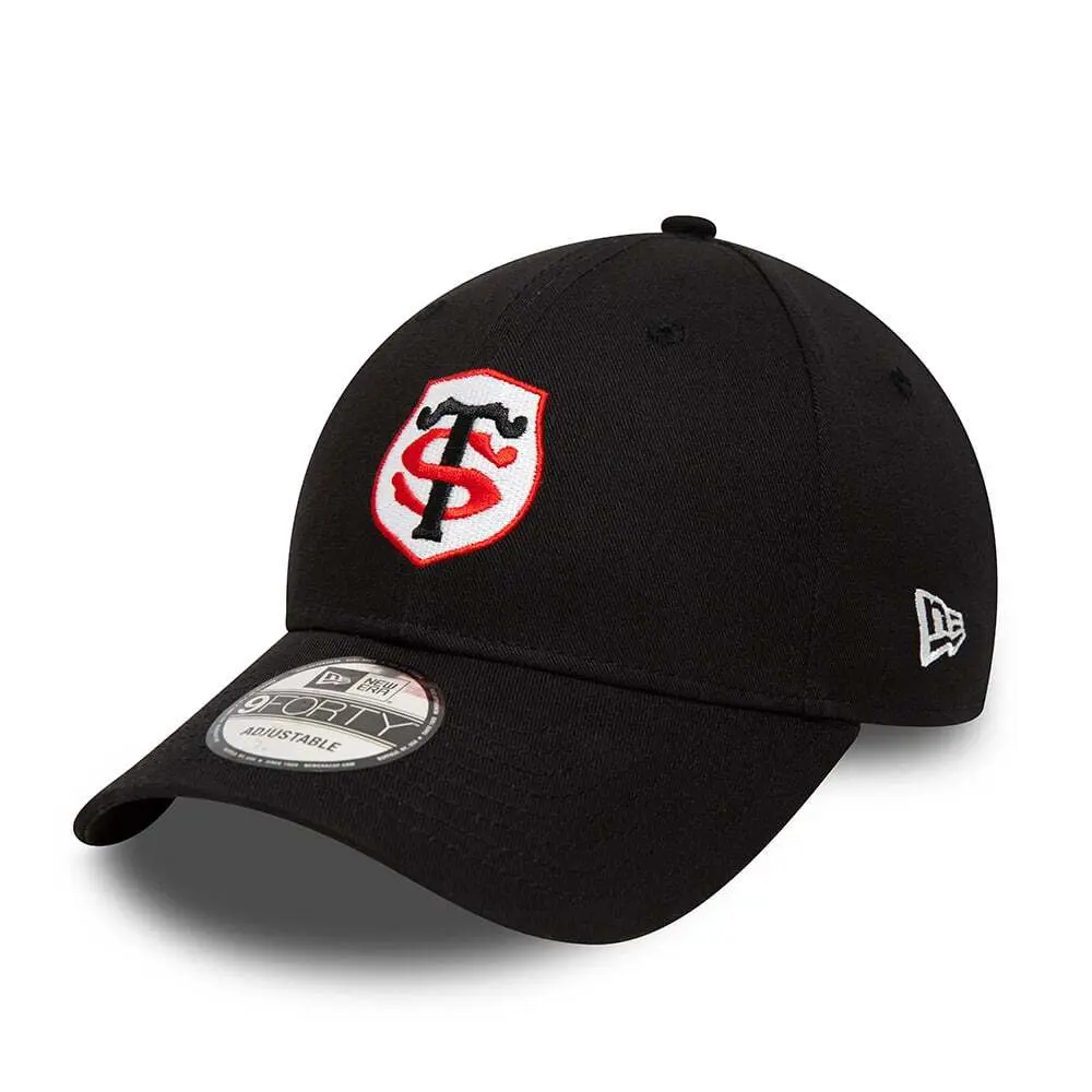 New Era Noir Headset Stade Toulousain Team Logo 9Forty