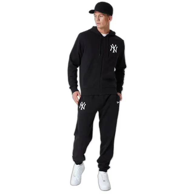 0196819087285 - League Essentials - NY Yankees Kapuzenjacke schwarz