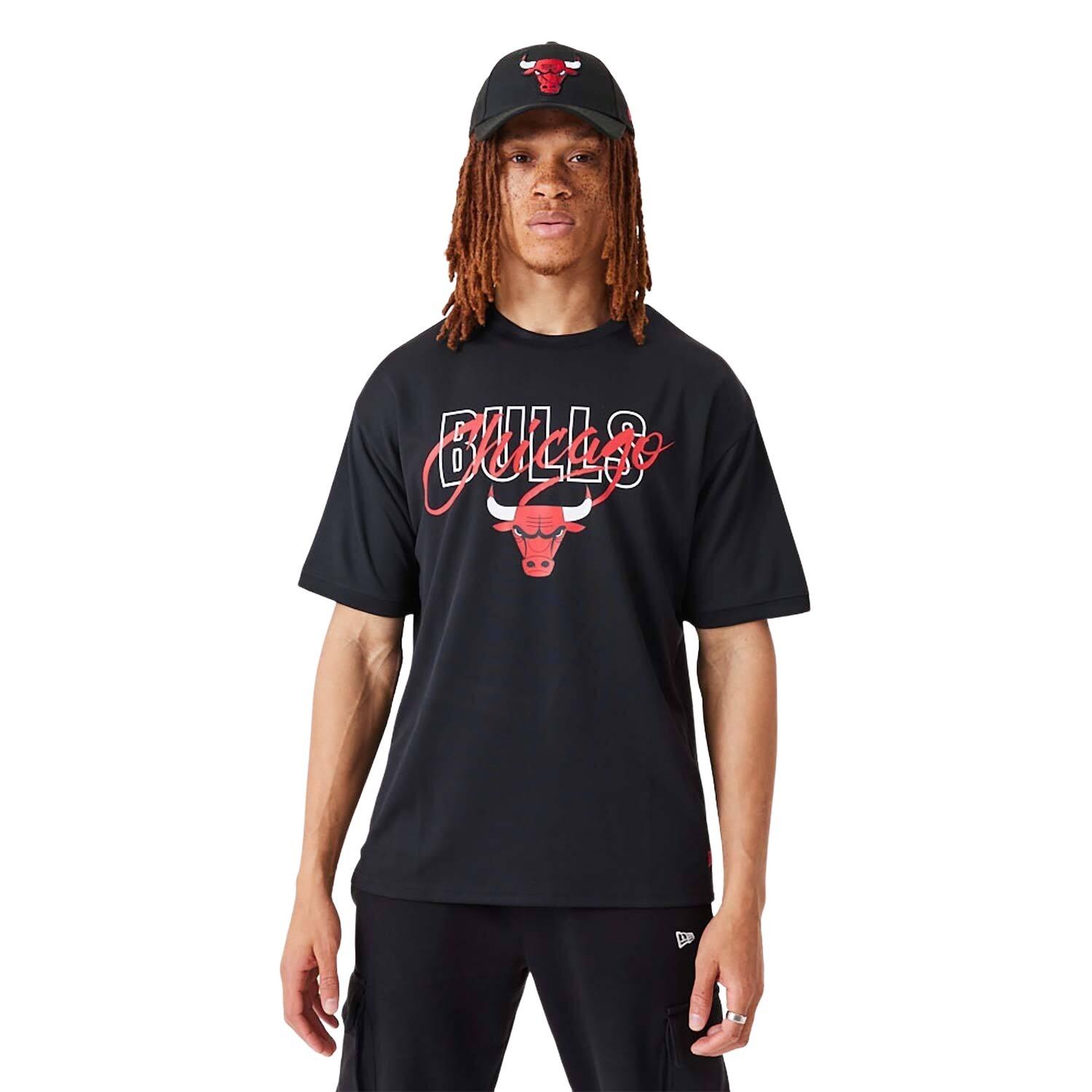 0196819078535 - T-Shirt Chicago Bulls NBA Script