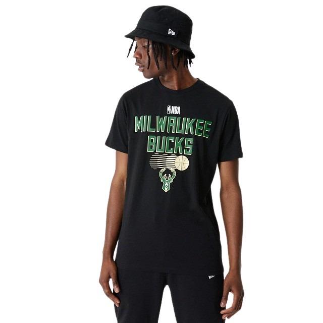 0196996509211 - T-Shirt NBA Milwaukee Bucks