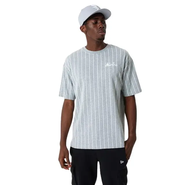 0196996506869 - T-Shirt New Era New Era Pinstripe OS