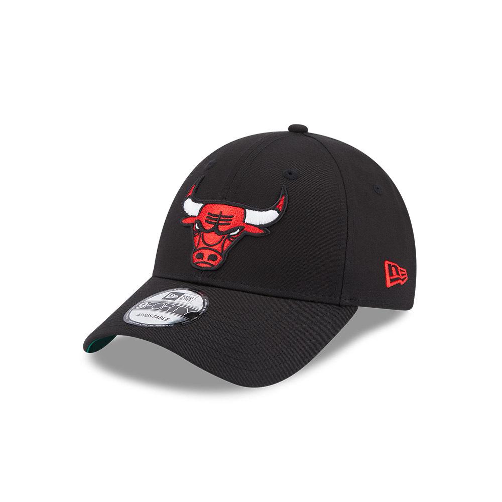 0196998645139 - New Era - 9forty Chicago Bulls - Unisex-Kappe in Schwarz