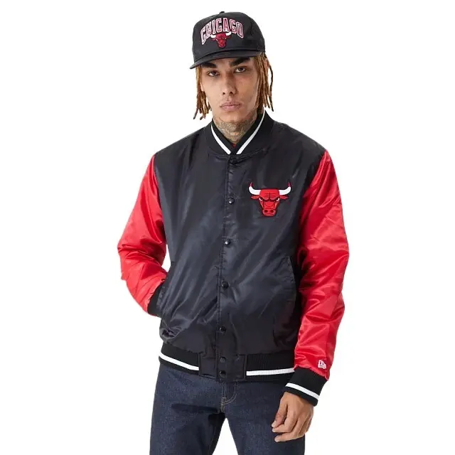 0197214722047 - Satinjacke Chicago Bulls NBA