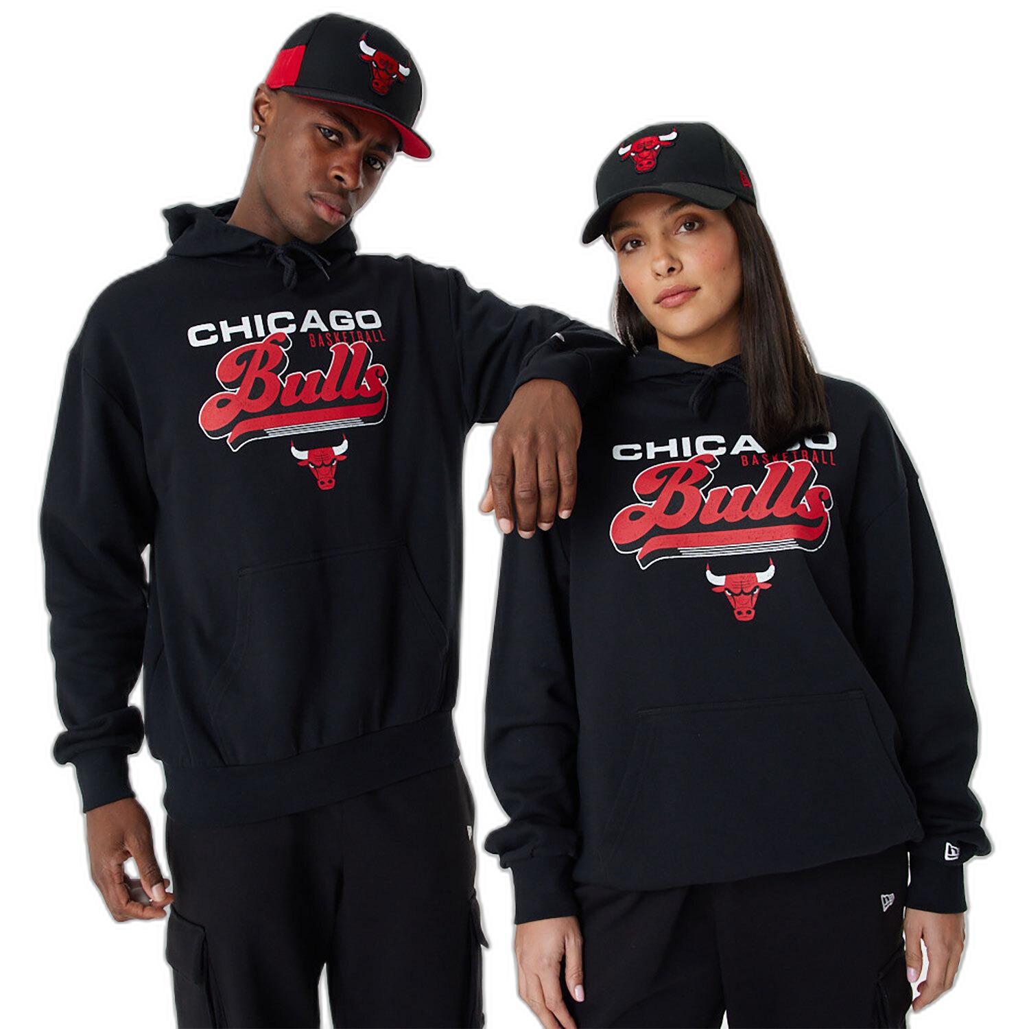 0197371270214 - Hoodie Chicago Bulls Retro Graphic