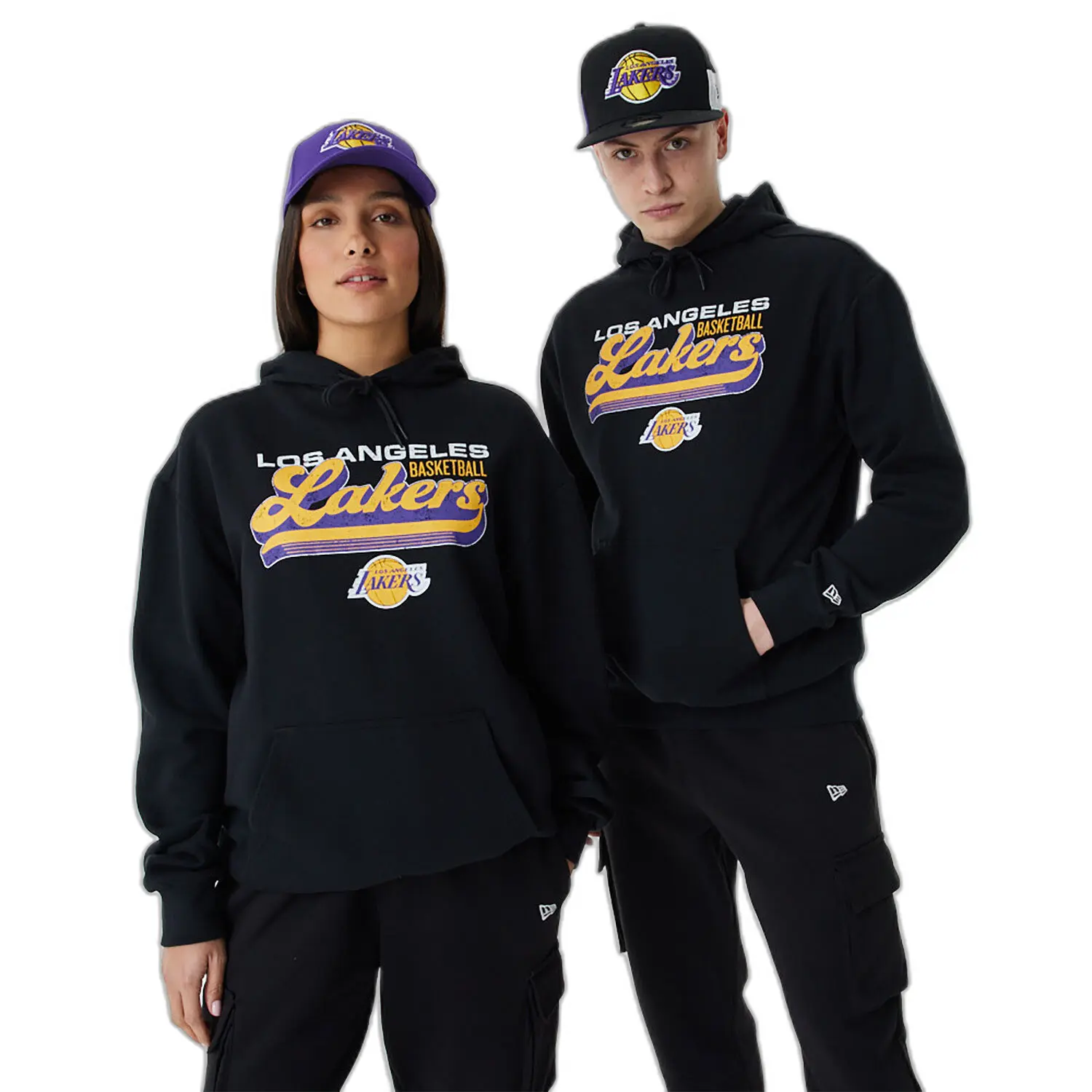 Hoodie Los Angeles Lakers Retro Graphic