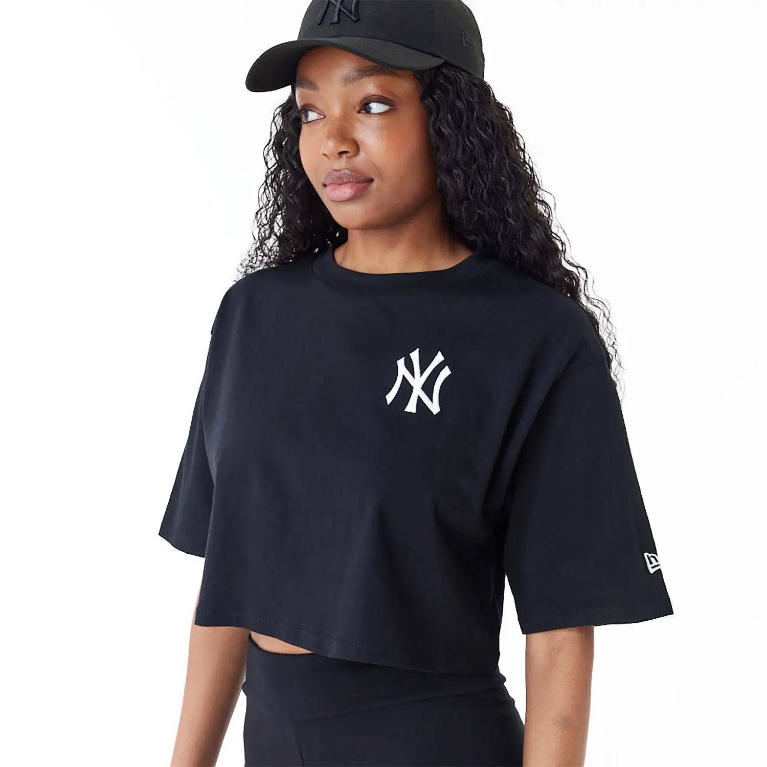 Women's crop T-shirt New York Yankees MLB