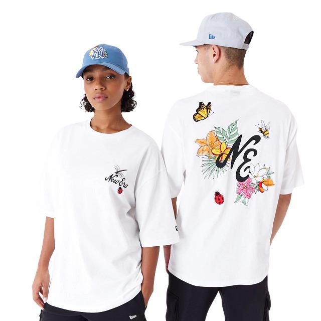 0197882663239 - Oversized T-Shirt New Era Floral Graphic