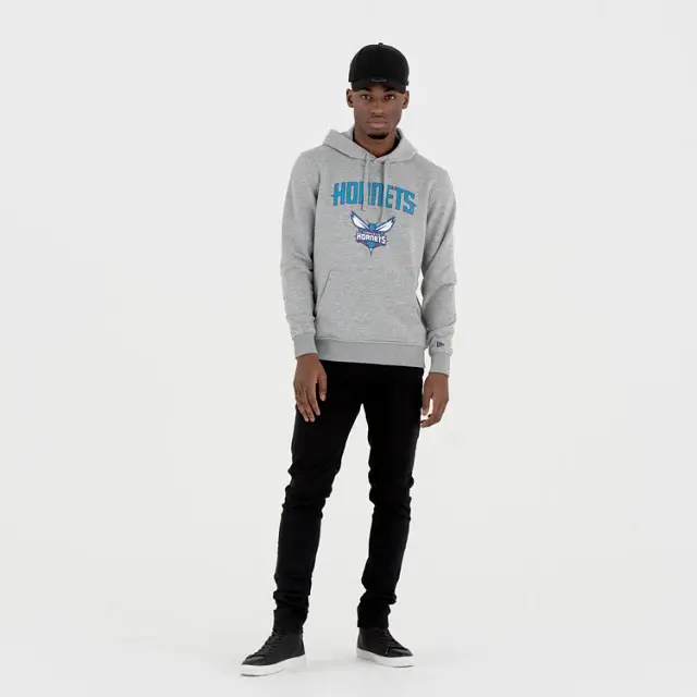 0197883645845 - Hoodie Charlotte Hornets NBA