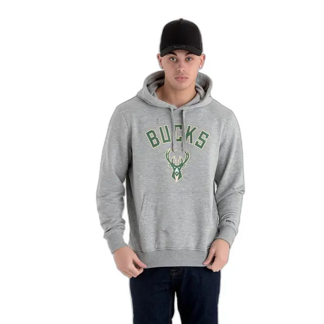 0197883645111 - Hoodie Milwaukee Bucks NBA