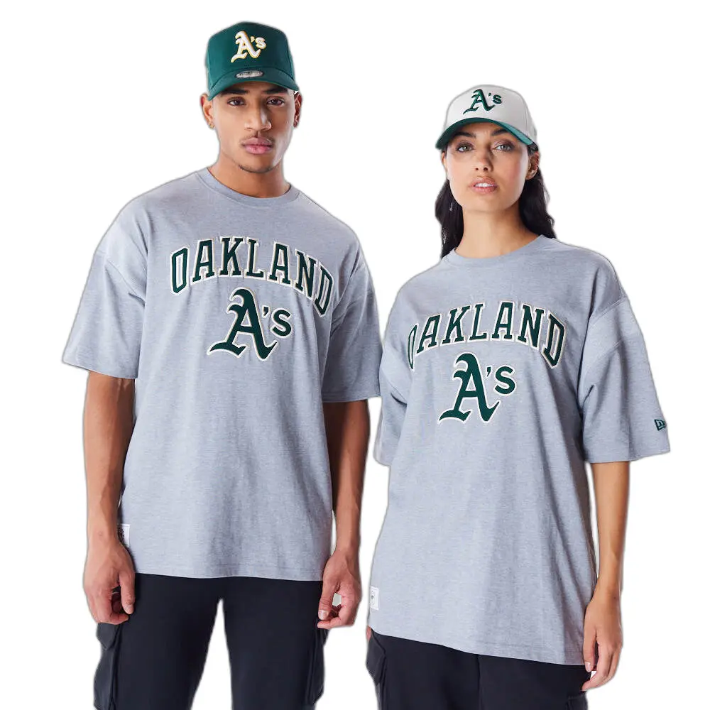 0198058843042 - T-Shirt Oakland Athletics MLB Rib Infill